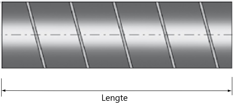 Spirobuis lengte